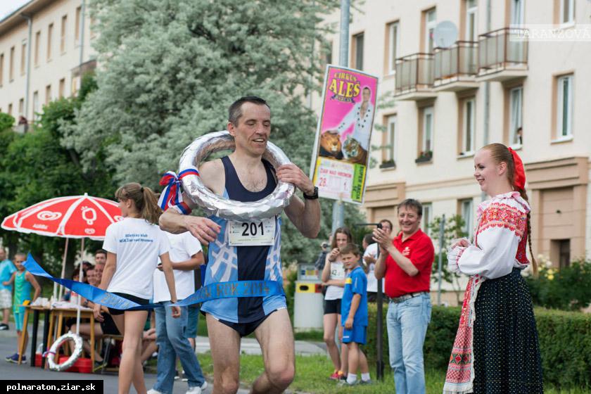 Jubilejný piaty ročník polmaratónu vyhral 51-ročný Vladimír Buchal